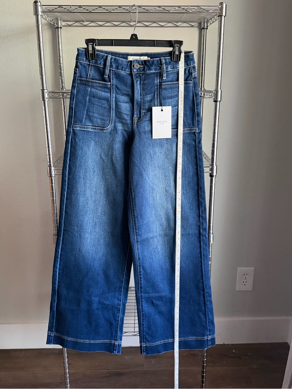 NWT Hidden Nori Wide Leg Women’s Jeans - Blue Denim
